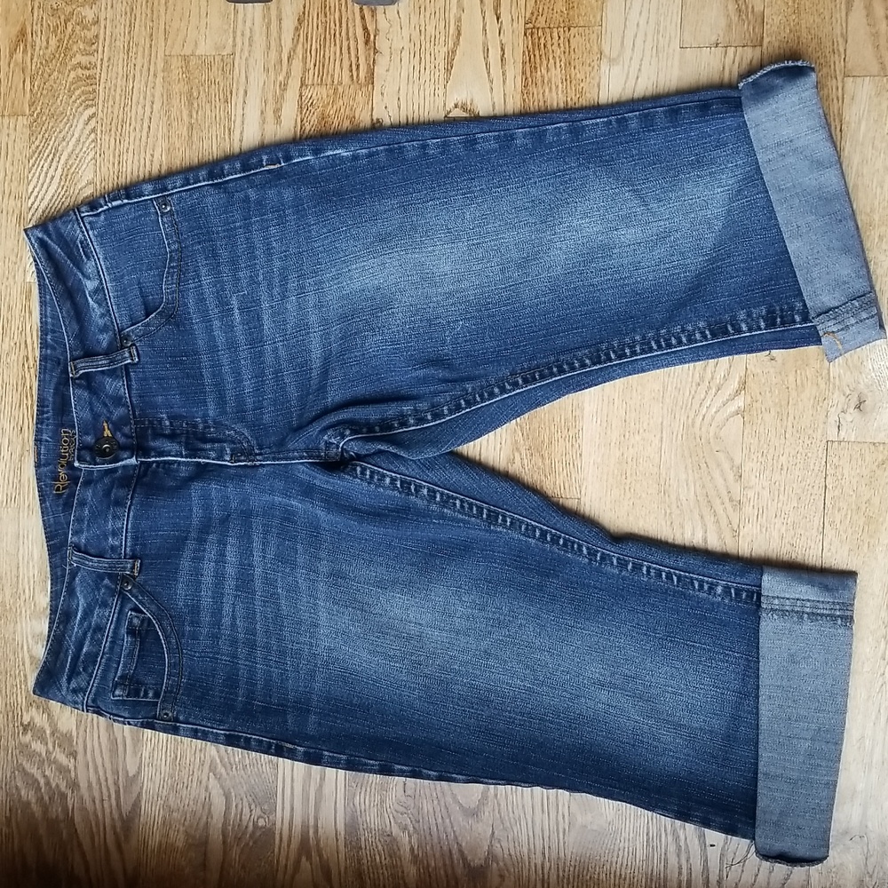 (29W/8) Revolution by Ricki's Classic Denim Western Farmhouse Cottagecore Casual